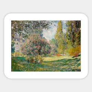 The Parc Monceau Sticker